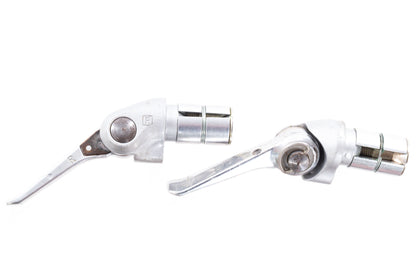 USED Rivendell / Dia-Compe Silver 1 Friction Bar End Shifter Set