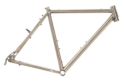 USED Litespeed Small Titanium Cyclocross Gravel Frame Cantilever/V-/Disc Brake QR
