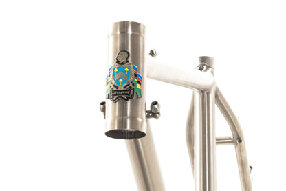 USED Litespeed Small Titanium Cyclocross Gravel Frame Cantilever/V-/Disc Brake QR