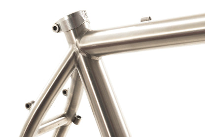 USED Litespeed Small Titanium Cyclocross Gravel Frame Cantilever/V-/Disc Brake QR