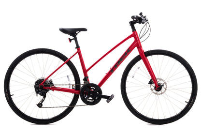 USED Trek FX2 Step-Thru Medium 3x9 Speed Hybrid/Fitness Bike Red