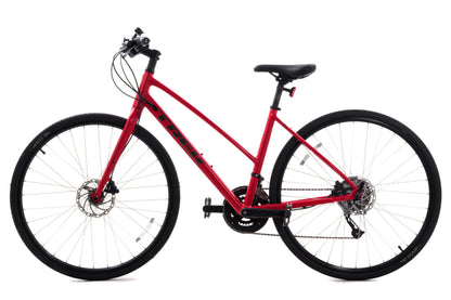 USED Trek FX2 Step-Thru Medium 3x9 Speed Hybrid/Fitness Bike Red