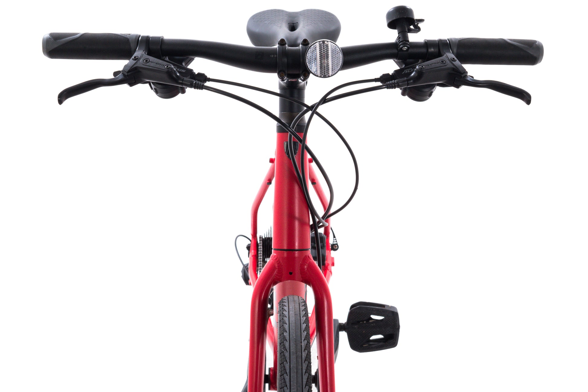USED Trek FX2 Step-Thru Medium 3x9 Speed Hybrid/Fitness Bike Red