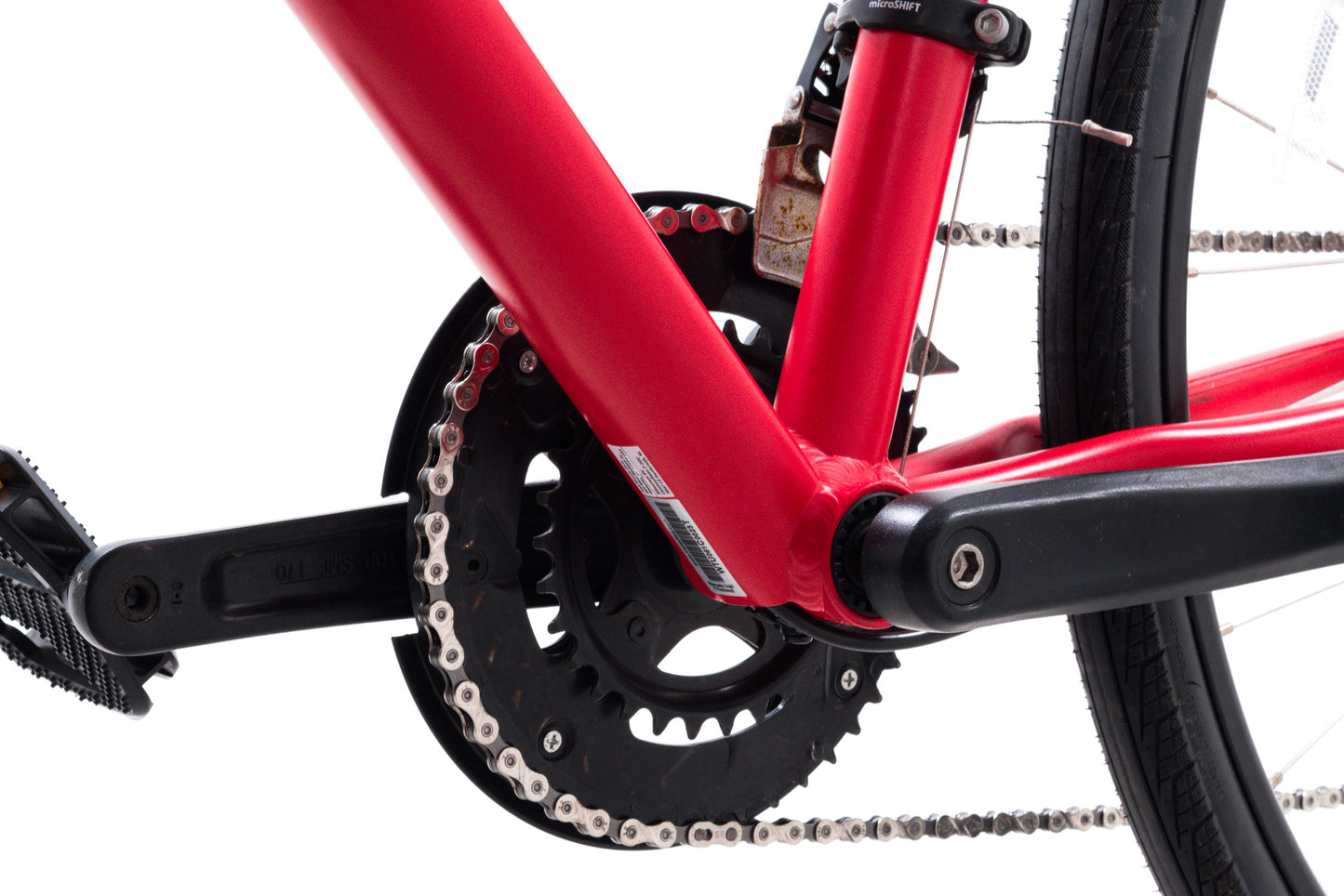 USED Trek FX2 Step-Thru Medium 3x9 Speed Hybrid/Fitness Bike Red