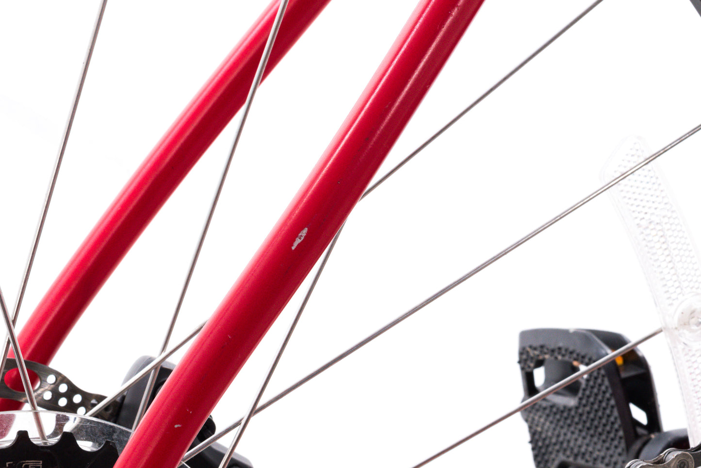 USED Trek FX2 Step-Thru Medium 3x9 Speed Hybrid/Fitness Bike Red