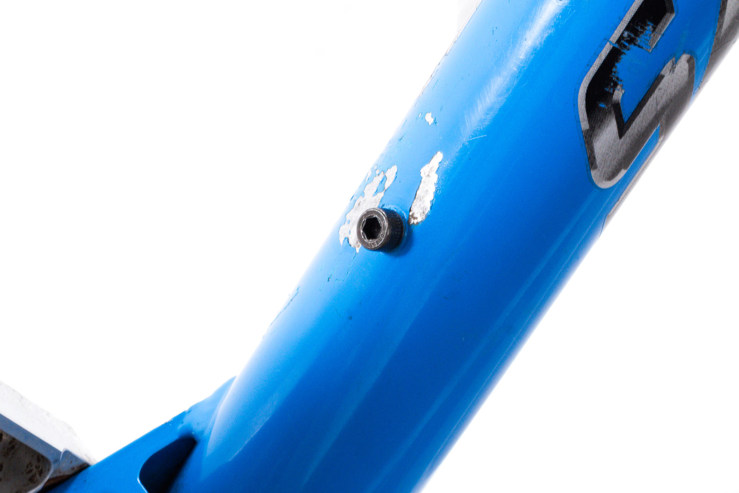 USED Vintage 1990's Santa Cruz Heckler Med Full Sus Aluminum Mountain Bike Frame 26" Fox Vanilla TC Coil Rim Brake Blue