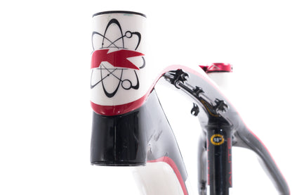 USED KHS Alite Team Medium Carbon Hardtail Mountain Bike Frame 26" wheel Black/White/Red
