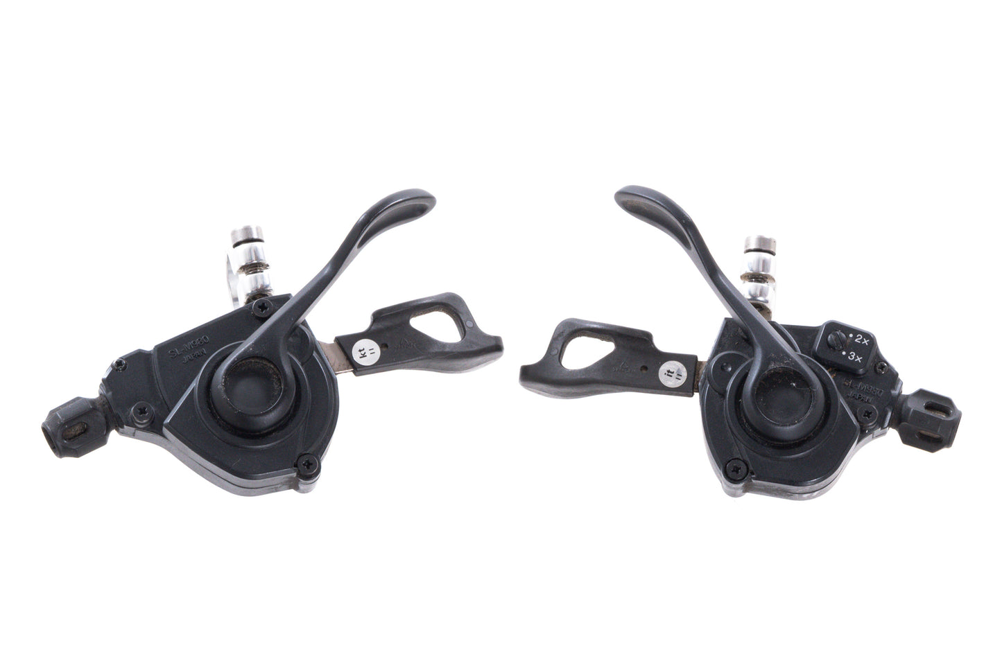 USED Shimano XTR M980 3x10 speed Flat Bar Mountain Mini Groupset Shifters/Derailleurs