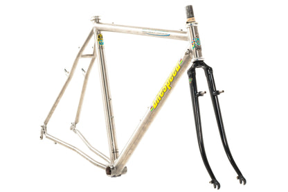USED Litespeed Blue Ridge 55cm Titanium Cyclocross Frame Canti Rim Brake w/ Reynolds 531 Fork