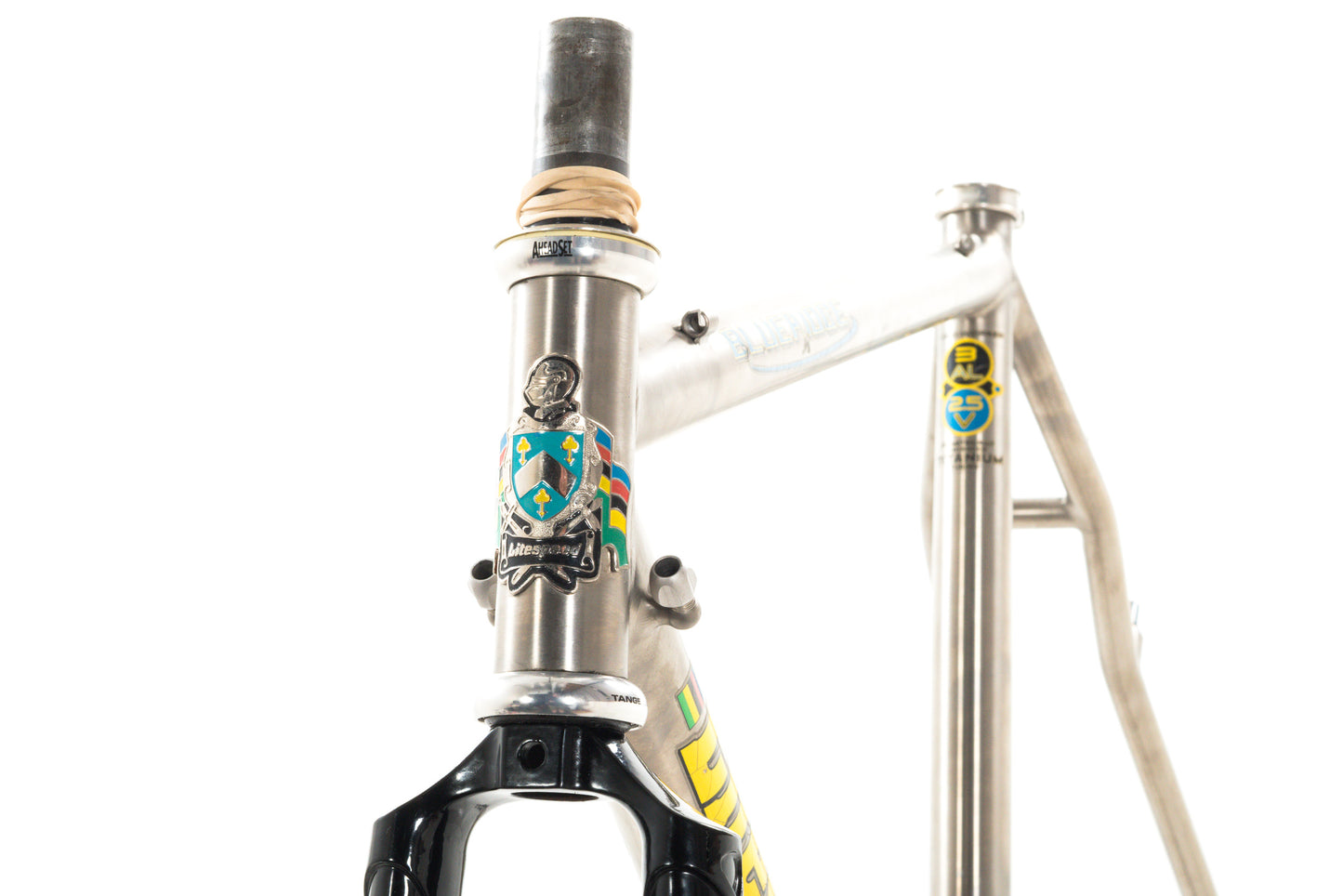 USED Litespeed Blue Ridge 55cm Titanium Cyclocross Frame Canti Rim Brake w/ Reynolds 531 Fork