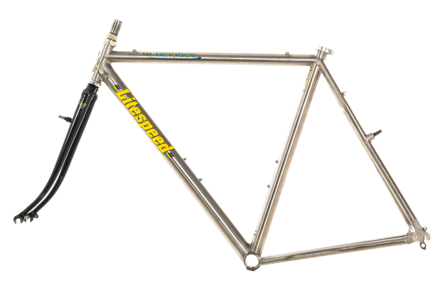 USED Litespeed Blue Ridge 55cm Titanium Cyclocross Frame Canti Rim Brake w/ Reynolds 531 Fork