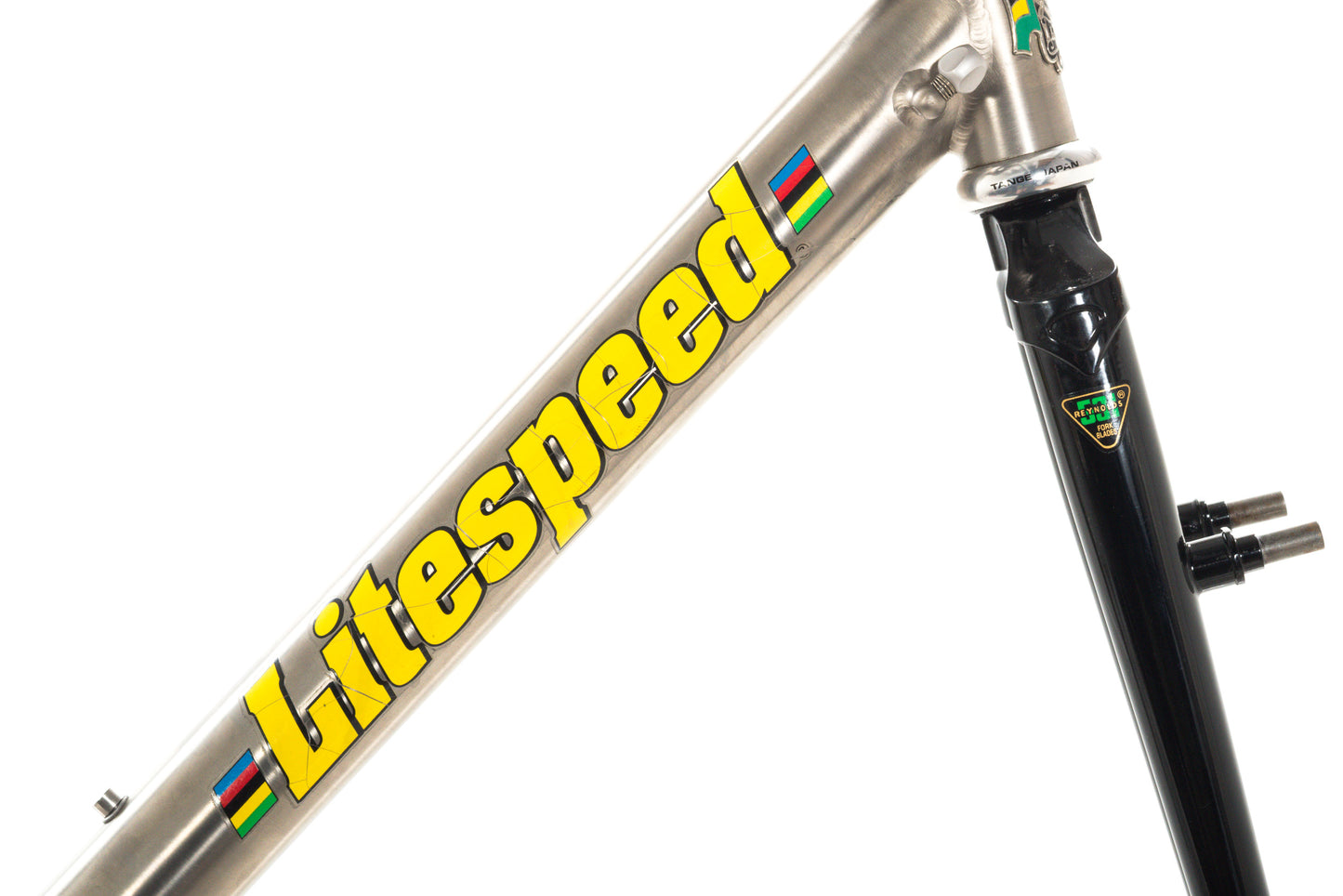 USED Litespeed Blue Ridge 55cm Titanium Cyclocross Frame Canti Rim Brake w/ Reynolds 531 Fork