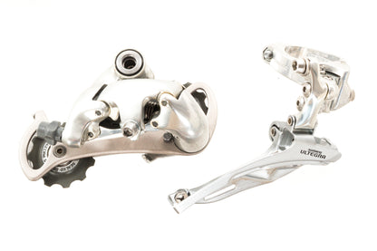 USED Shimano Ultegra 6500/6503 3x9 speed Triple Groupset 172.5mm Crank, Shifters, Derailleurs, Cassette Silver