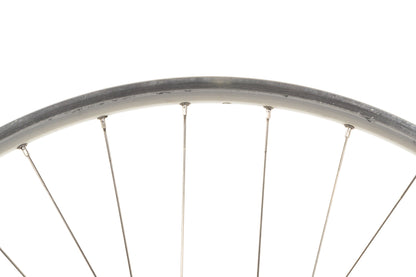 USED Mavic 700C Clincher Road Wheelset w/ Shimano 6500 Hubs Silver