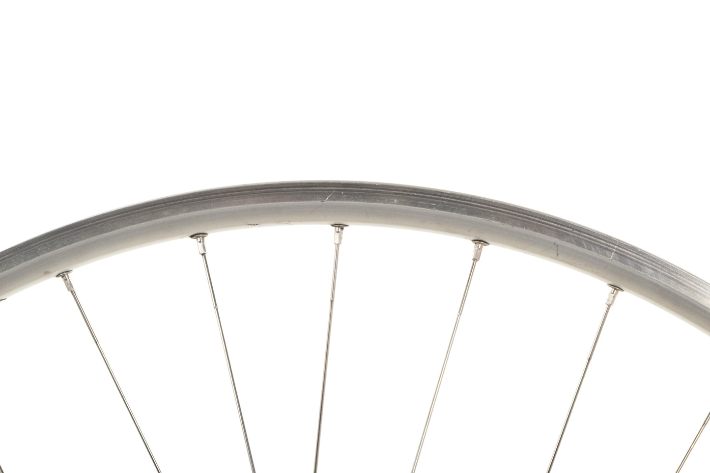 USED Mavic 700C Clincher Road Wheelset w/ Shimano 6500 Hubs Silver