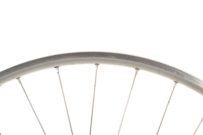 USED Mavic 700C Clincher Road Wheelset w/ Shimano 6500 Hubs Silver