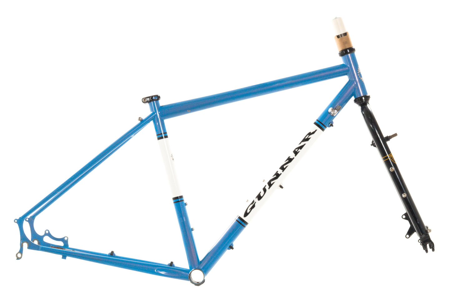 USED Guannar Grand Tour Disc 48cm Steel Frameset w/ Kona Project 2 Fork, Made in USA