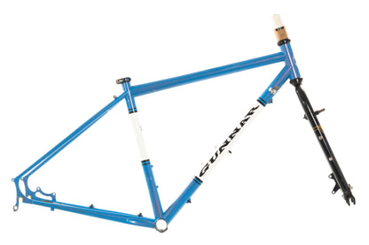 USED Guannar Grand Tour Disc 48cm Steel Frameset w/ Kona Project 2 Fork, Made in USA