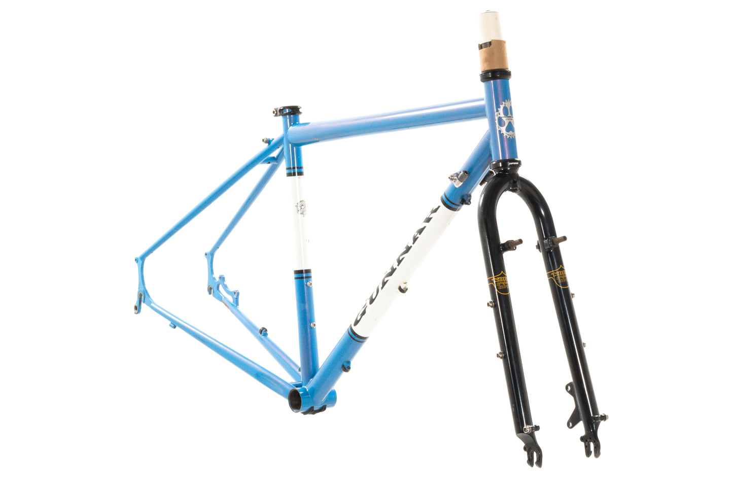 USED Guannar Grand Tour Disc 48cm Steel Frameset w/ Kona Project 2 Fork, Made in USA