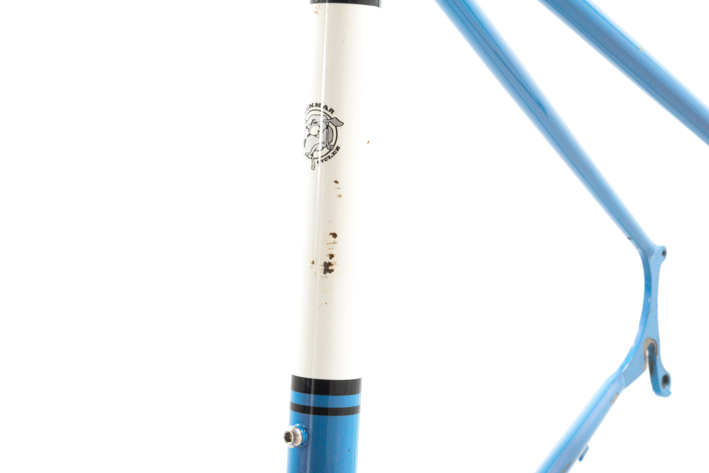 USED Guannar Grand Tour Disc 48cm Steel Frameset w/ Kona Project 2 Fork, Made in USA