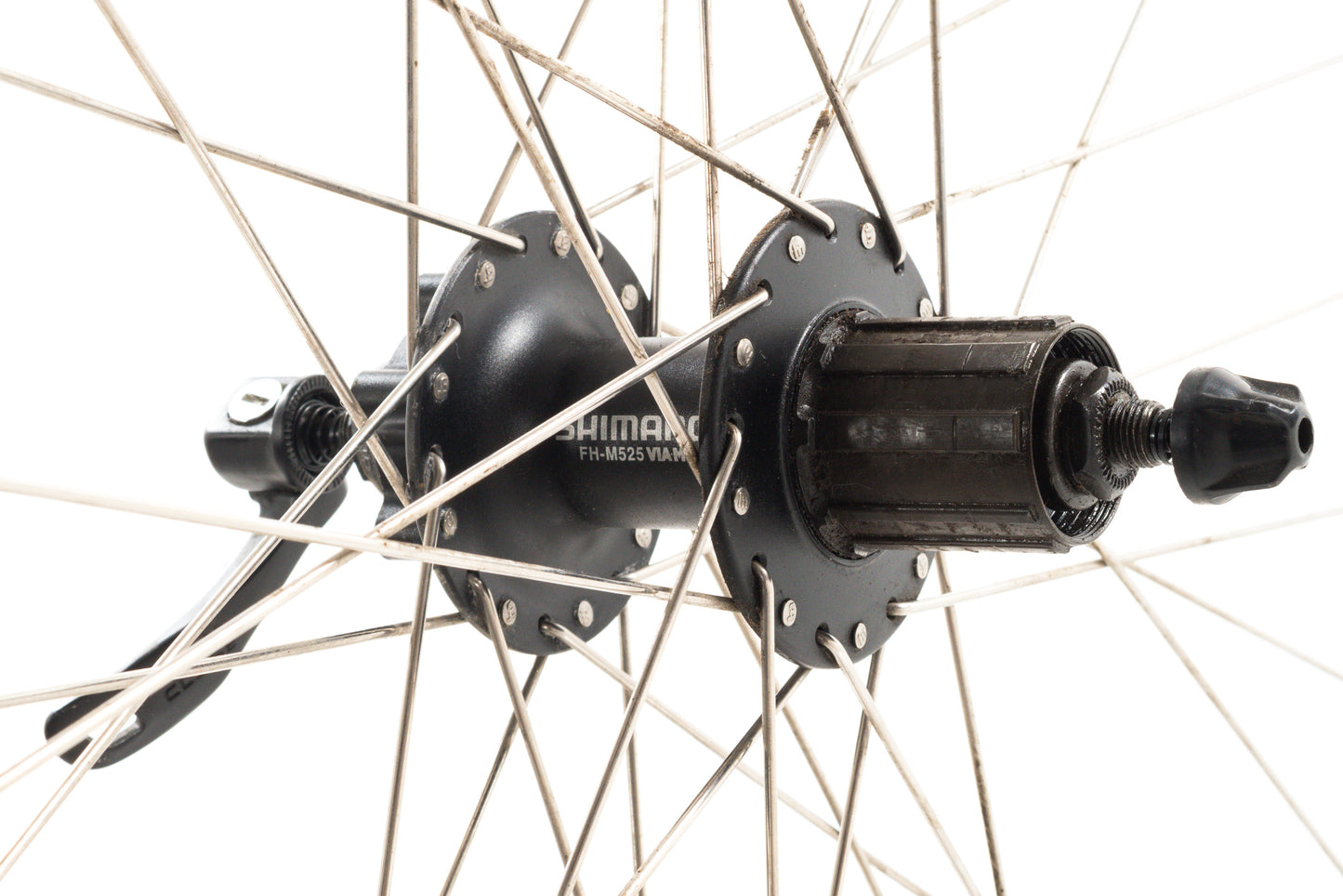 USED Mavic A317 Disc 700C QR Wheelset Shimano Deore M525 Hubs