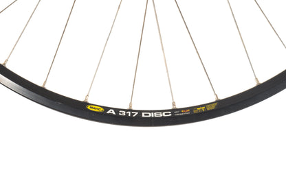 USED Mavic A317 Disc 700C QR Wheelset Shimano Deore M525 Hubs