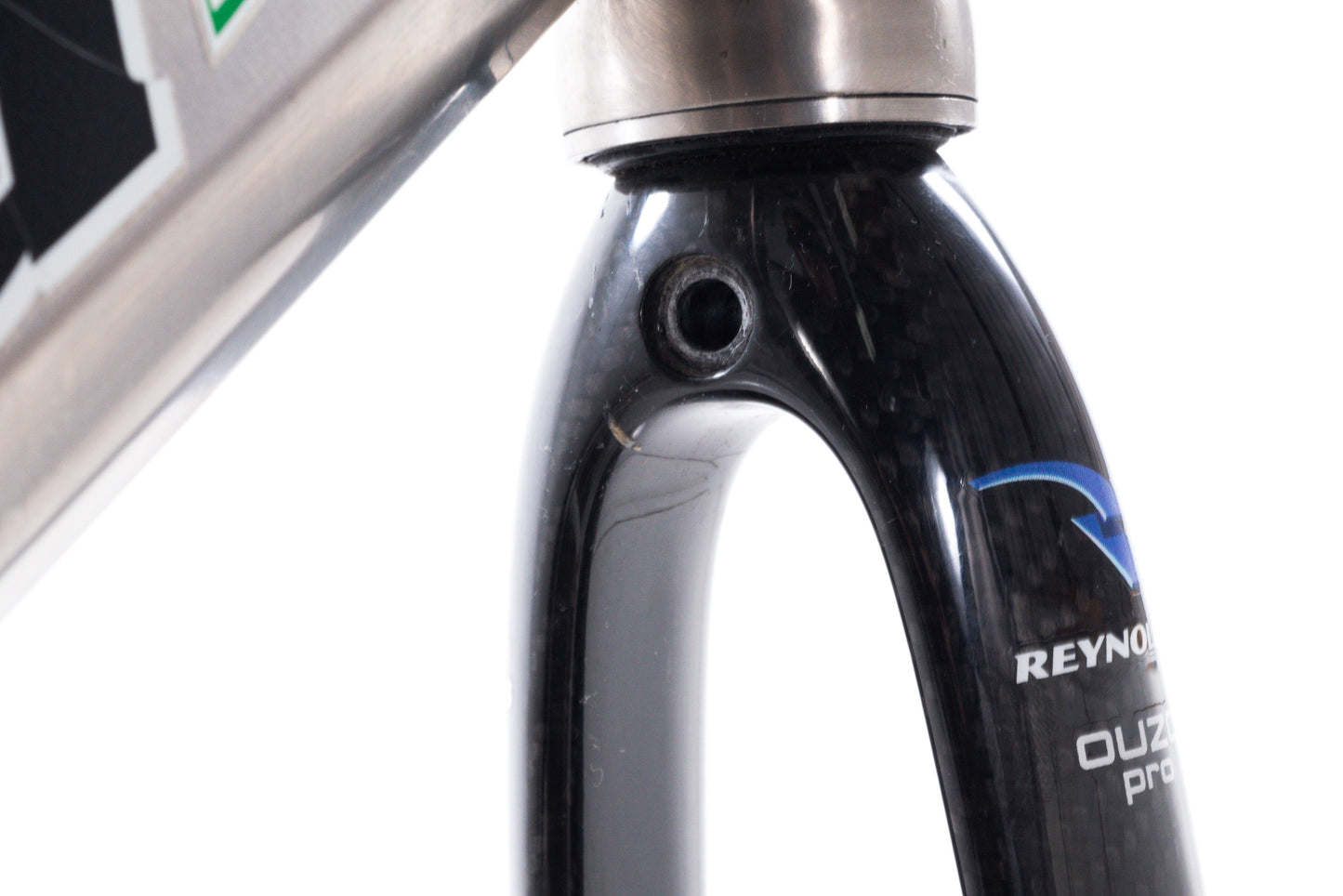 USED 2005 Litespeed Ultimate 55cm Titanium/Carbon Road Bike Frame Rim Brake Quick Release