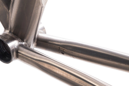 USED 2005 Litespeed Ultimate 55cm Titanium/Carbon Road Bike Frame Rim Brake Quick Release