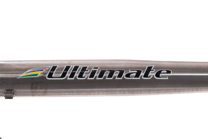 USED 2005 Litespeed Ultimate 55cm Titanium/Carbon Road Bike Frame Rim Brake Quick Release