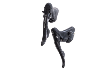 USED Campagnolo Chorus 2x10 speed Road Groupset Shifters, Derailleurs, 170mm 53/39T Crankset