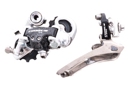 USED Campagnolo Chorus 2x10 speed Road Groupset Shifters, Derailleurs, 170mm 53/39T Crankset