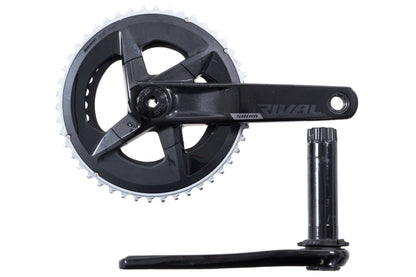 USED SRAM Rival eTap AXS D1 2x12 speed Road Groupset w/ Force Brakes 172.5mm 46/33T Crank 10-36T Cassette w/ Batteries + Charger