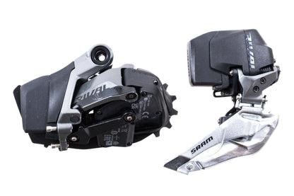 USED SRAM Rival eTap AXS D1 2x12 speed Road Groupset w/ Force Brakes 172.5mm 46/33T Crank 10-36T Cassette w/ Batteries + Charger