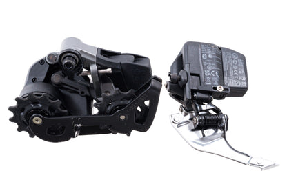 USED SRAM Rival eTap AXS D1 2x12 speed Road Groupset w/ Force Brakes 172.5mm 46/33T Crank 10-36T Cassette w/ Batteries + Charger