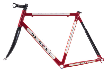 USED De Rosa Marco 58cm Road Bike Frameset Alloy Red Italian BB