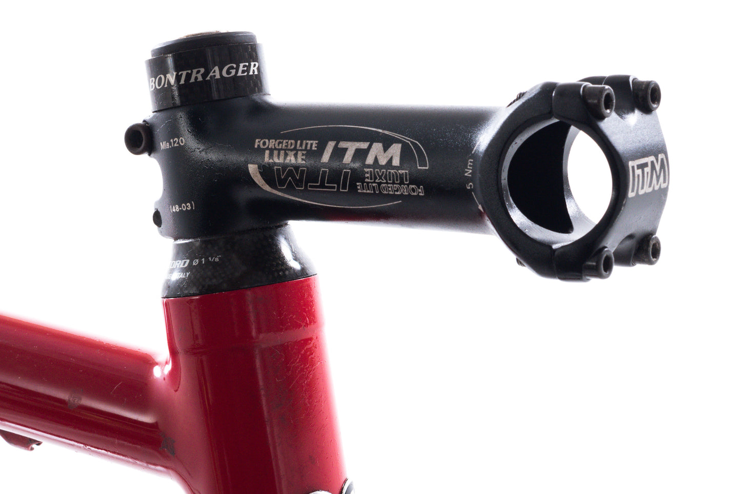 USED De Rosa Marco 58cm Road Bike Frameset Alloy Red Italian BB