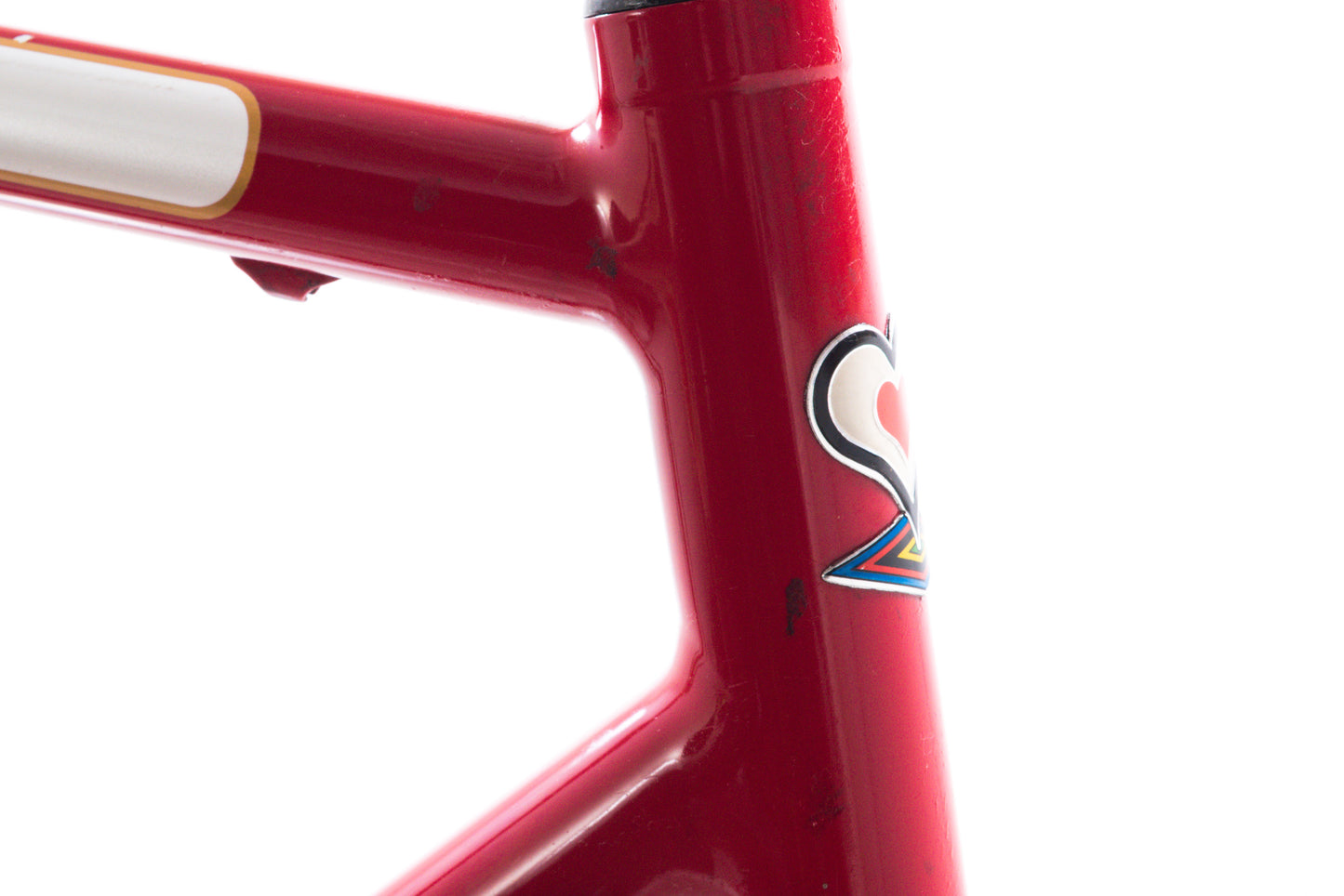 USED De Rosa Marco 58cm Road Bike Frameset Alloy Red Italian BB