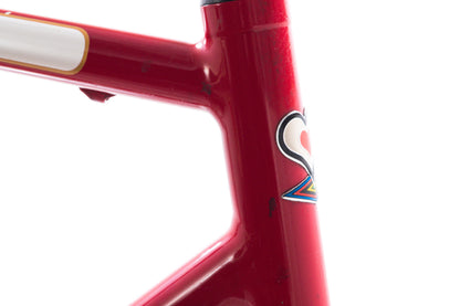 USED De Rosa Marco 58cm Road Bike Frameset Alloy Red Italian BB
