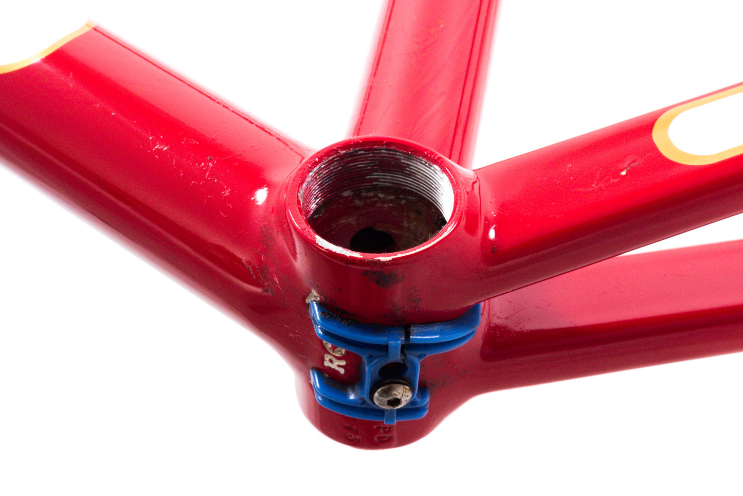 USED De Rosa Marco 58cm Road Bike Frameset Alloy Red Italian BB