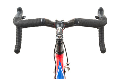 USED 2005 Eddy Merckx 59cm Team SC Scandium Road Bike Campagnolo Record 2x10 speed Red/White/Blue
