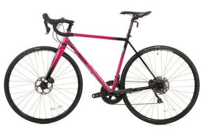 USED All-City Zig Zag Ultegra Sour Cherry Seltzer Steel Road Bike 49cm 2x11 speed Carbon Fork