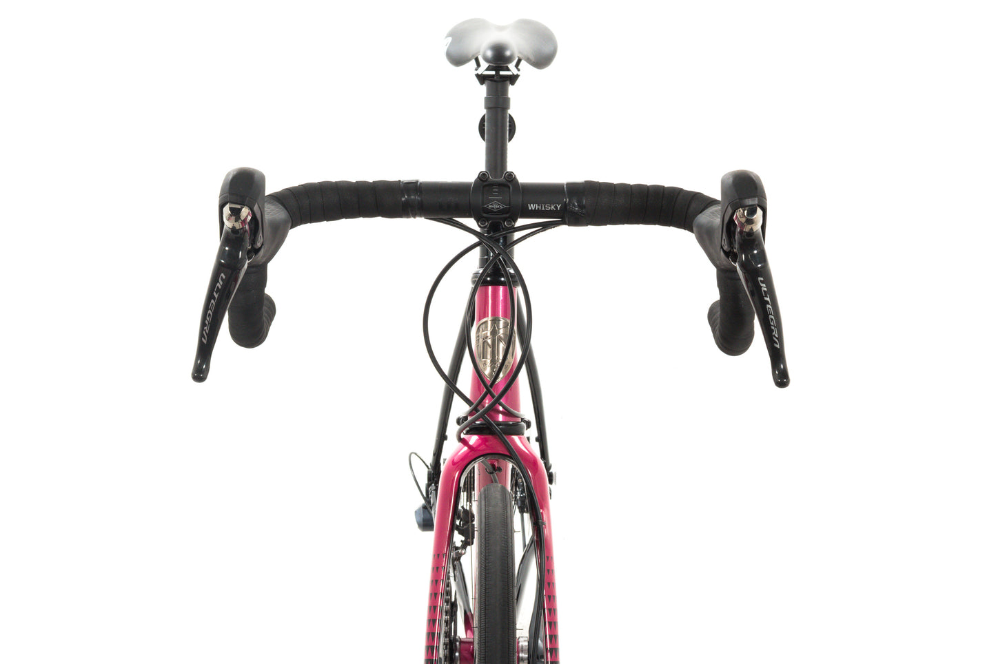 USED All-City Zig Zag Ultegra Sour Cherry Seltzer Steel Road Bike 49cm 2x11 speed Carbon Fork