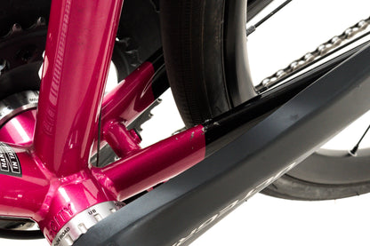 USED All-City Zig Zag Ultegra Sour Cherry Seltzer Steel Road Bike 49cm 2x11 speed Carbon Fork