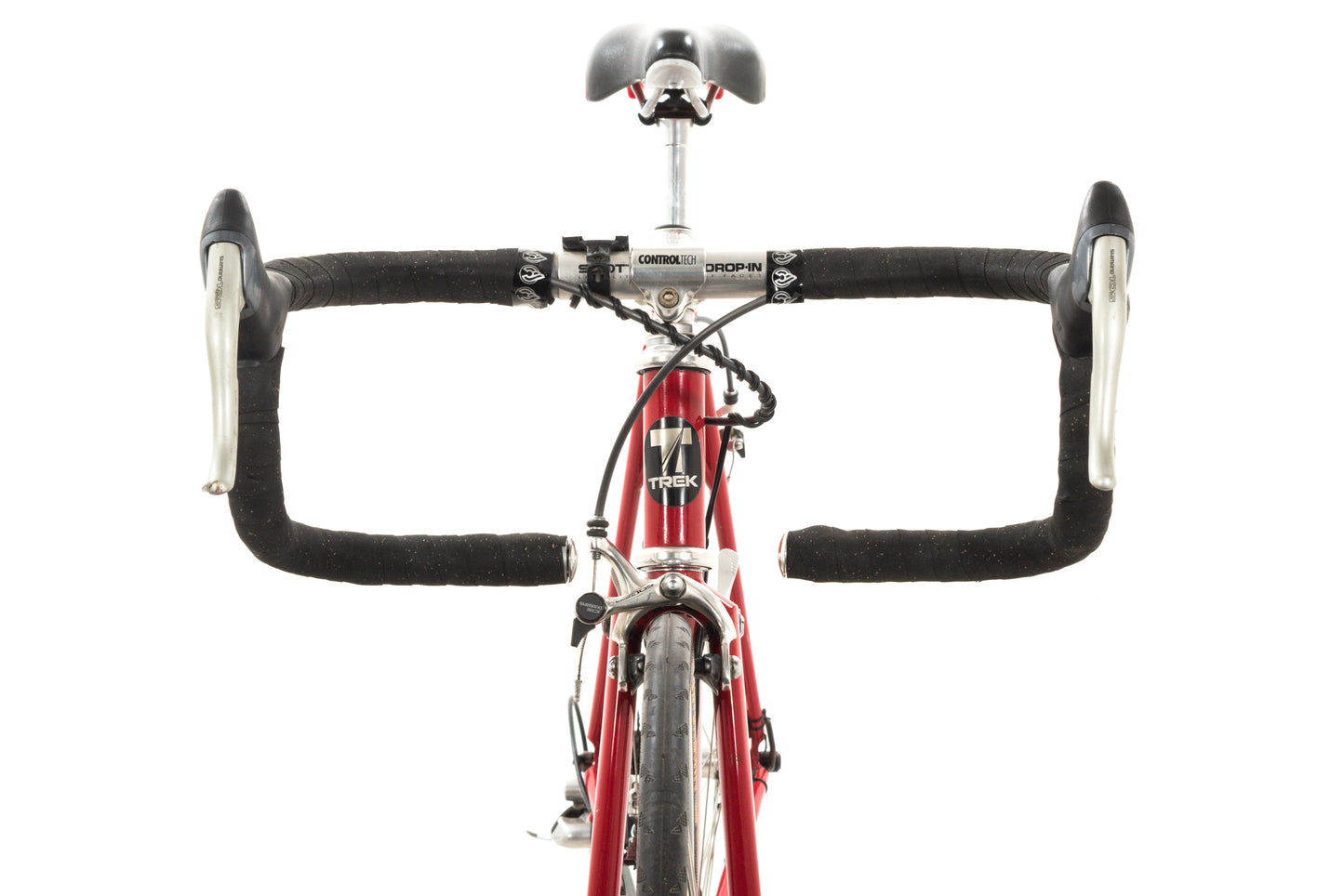 USED Vintage 1990 Trek 1500 52cm Aluminum Road Bike Shimano 105 Red -AS IS