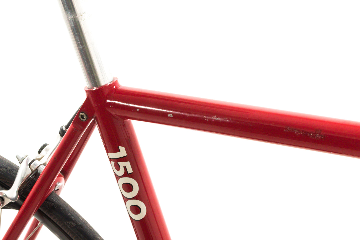 USED Vintage 1990 Trek 1500 52cm Aluminum Road Bike Shimano 105 Red -AS IS