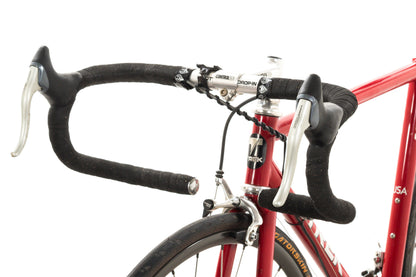USED Vintage 1990 Trek 1500 52cm Aluminum Road Bike Shimano 105 Red -AS IS