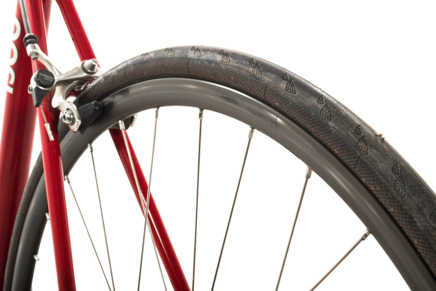 USED Vintage 1990 Trek 1500 52cm Aluminum Road Bike Shimano 105 Red -AS IS