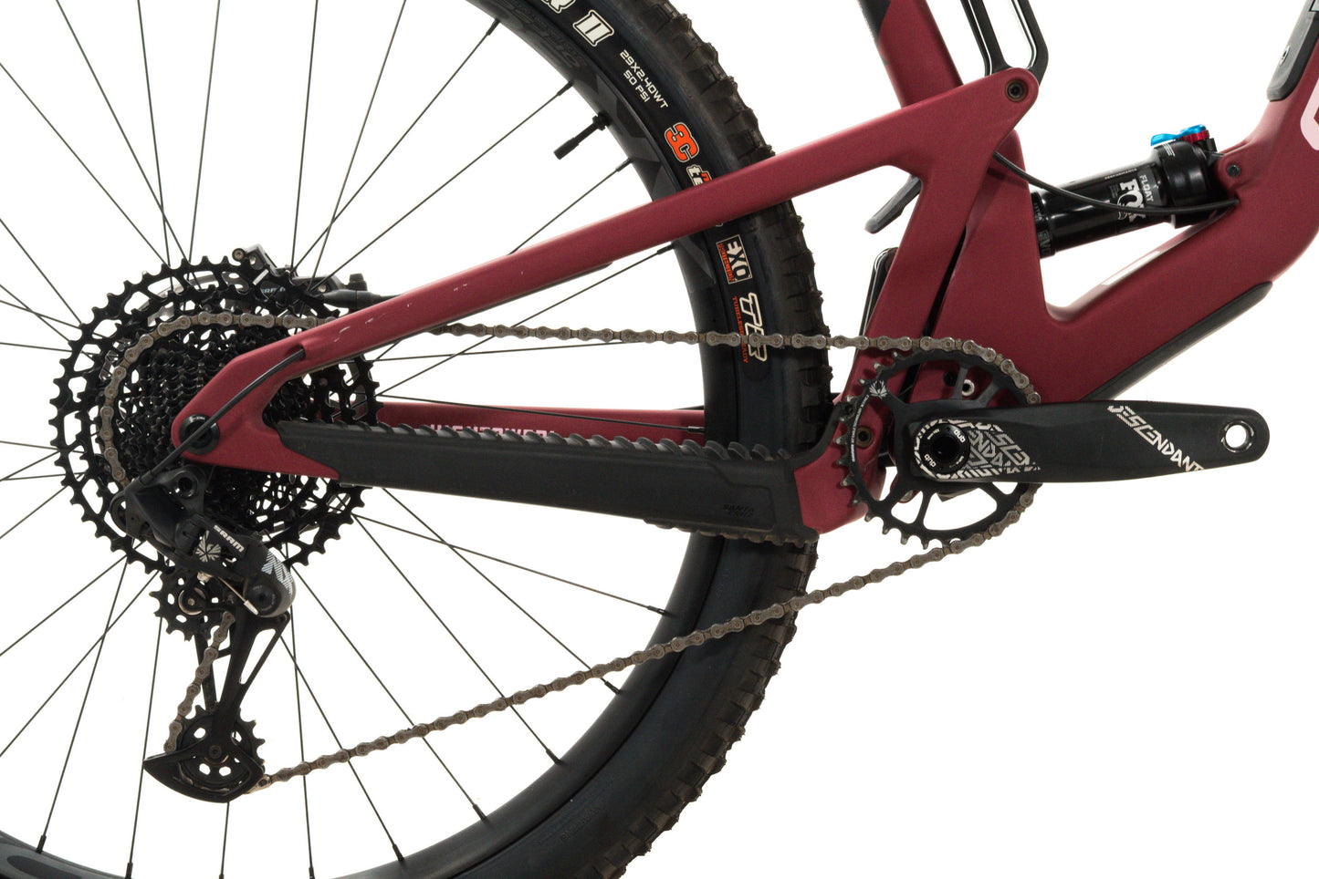 USED 2024 Santa Cruz Hightower C Medium Carbon Full Suspension 29" Mountain Bike SRAM NX Eagle 1x12