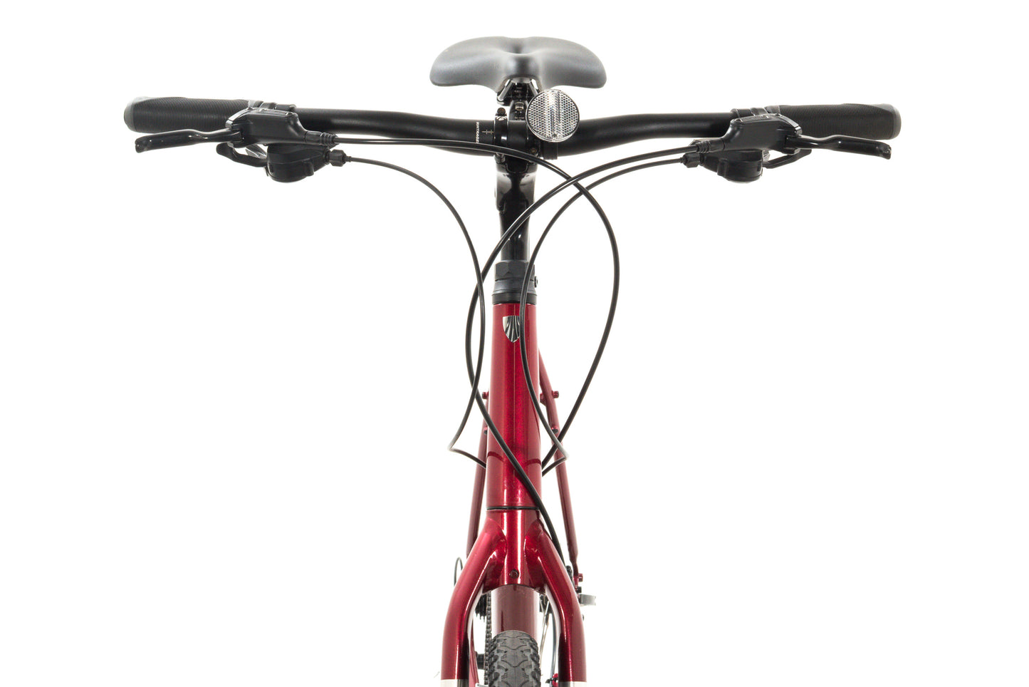 USED 2021 Trek Verve 2 Disc Step Thru X-Large Hybrid Bike Shimano 3x8 Red