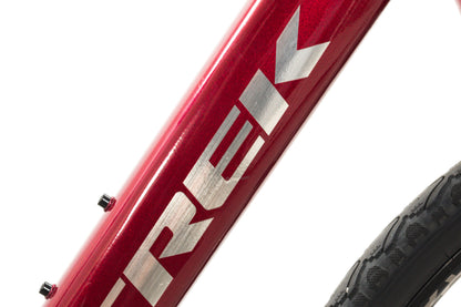 USED 2021 Trek Verve 2 Disc Step Thru X-Large Hybrid Bike Shimano 3x8 Red
